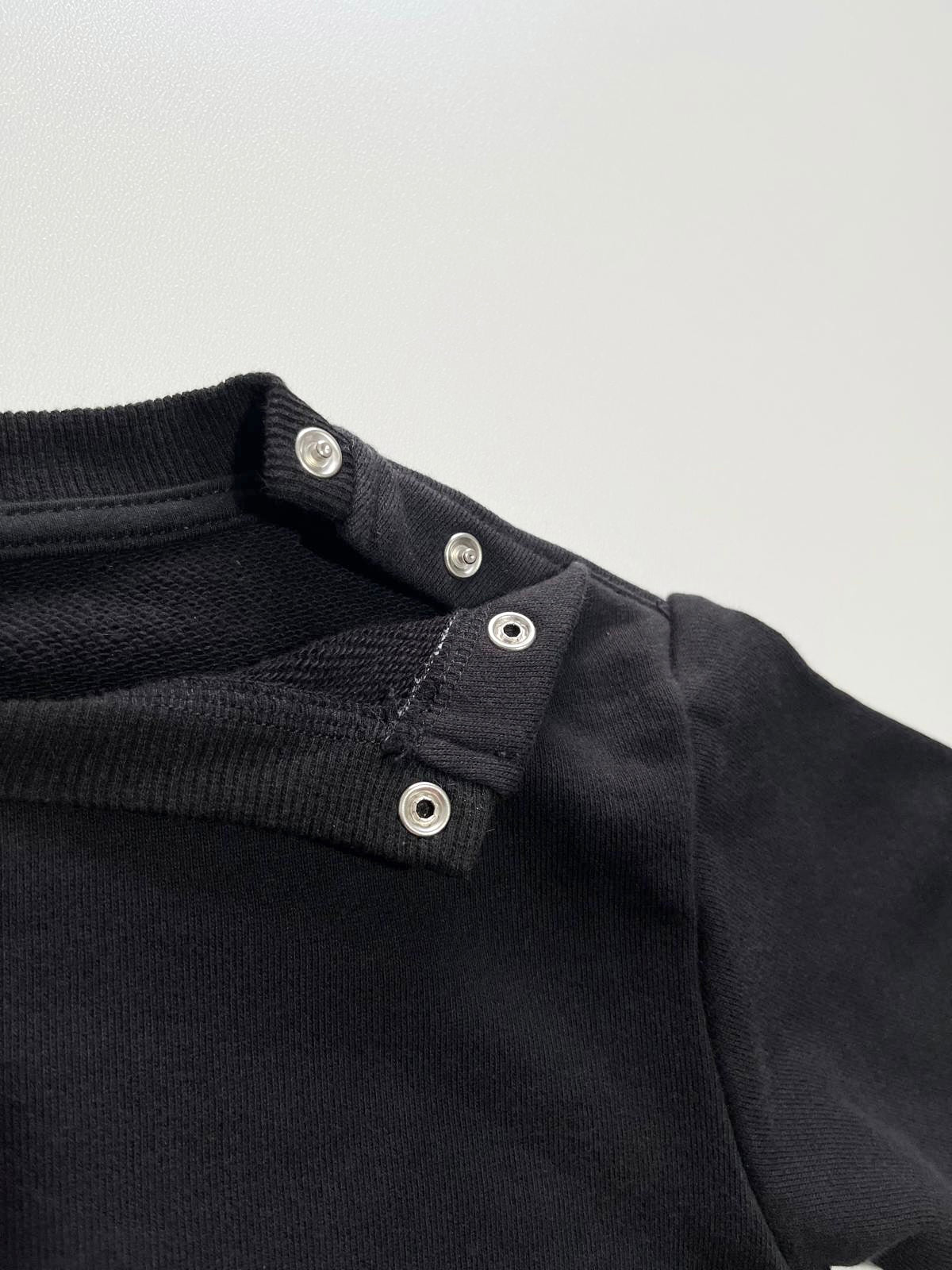 COTTON SWEATSHIRT - ONYX