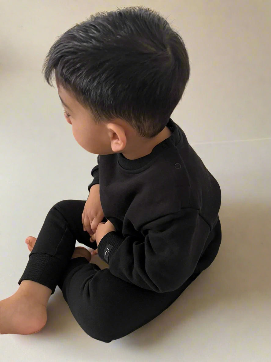 COTTON SWEATSHIRT - ONYX