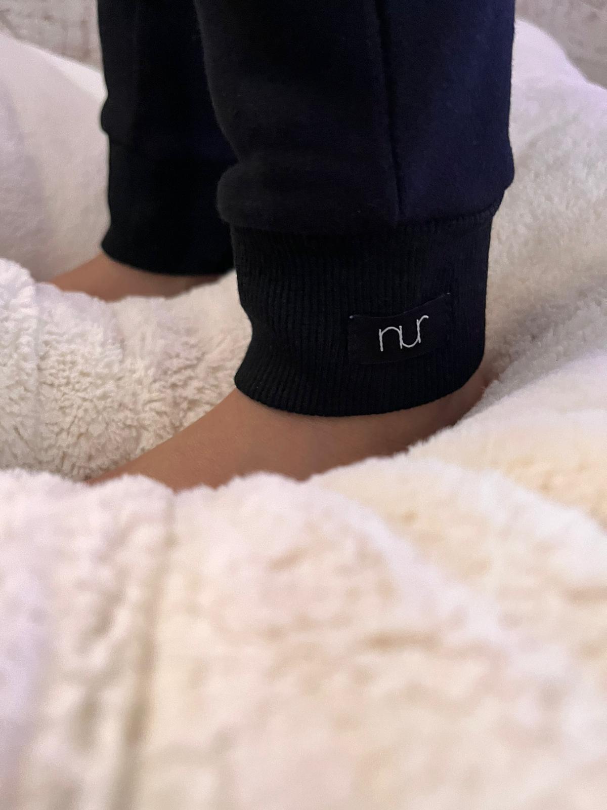 COTTON JOGGERS - ONYX