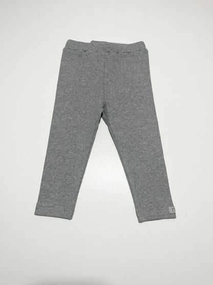RIBBED LEGGINGS - CLOUD