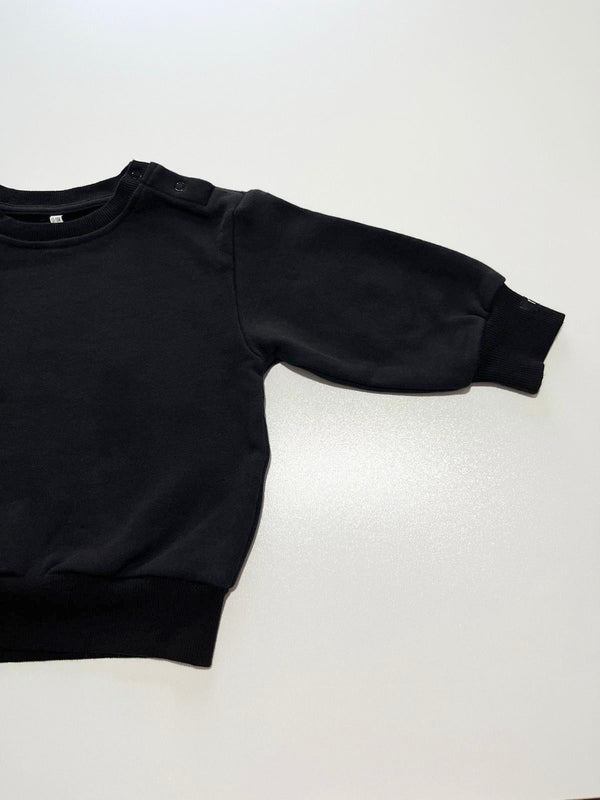 COTTON SWEATSHIRT - ONYX