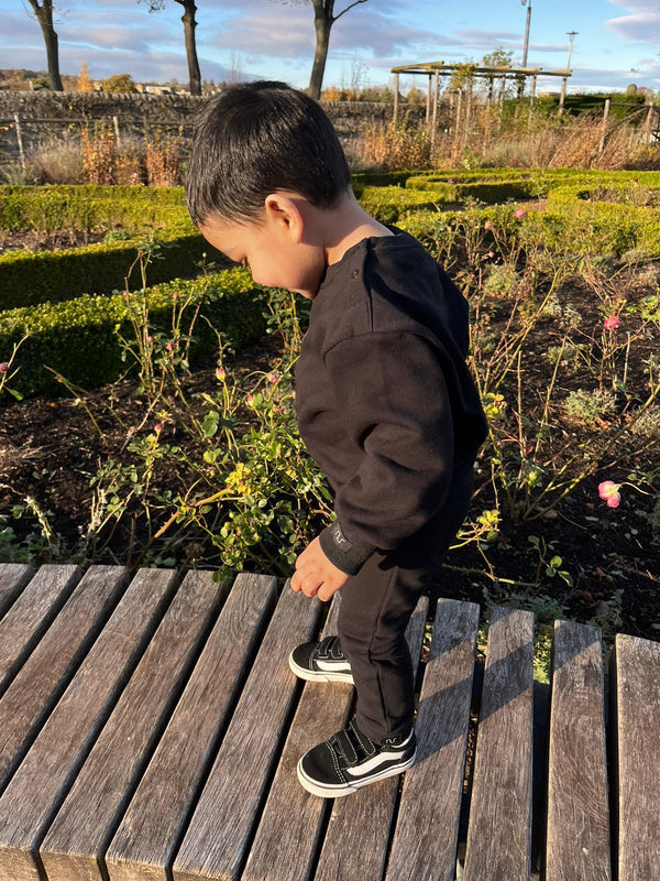 COTTON JOGGERS - ONYX