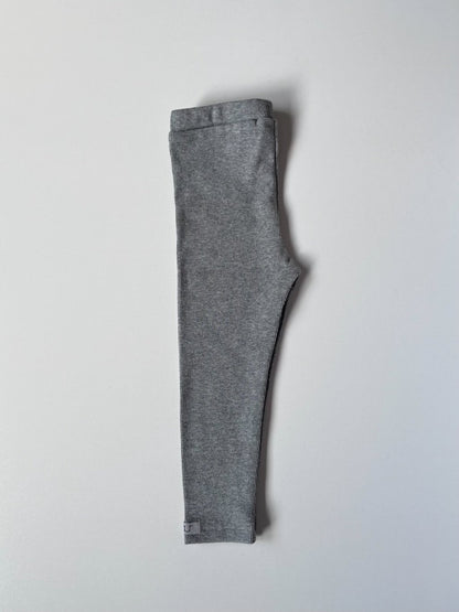 RIBBED LEGGINGS - CLOUD