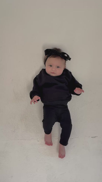 COTTON SWEATSHIRT - ONYX
